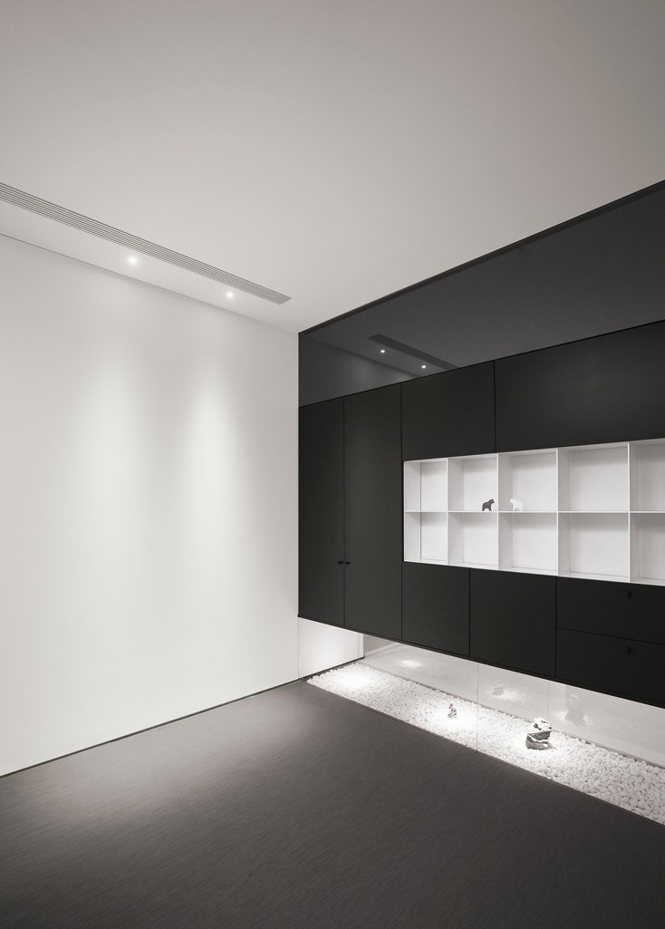 20平方办公室轻奢风装修,现代毛坯装修风格办公室