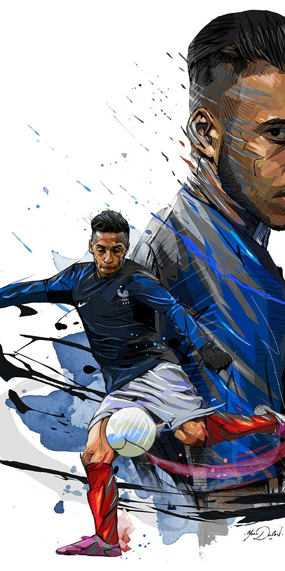 世界足球巨星的手机壁纸,世界杯卡通球星人物高清壁纸大全