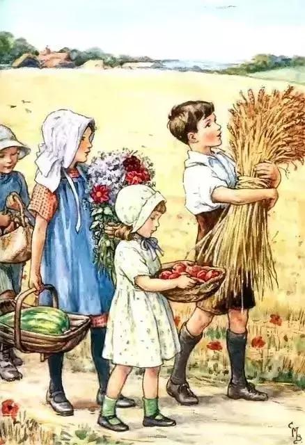 酷萌可爱插画,呆萌可爱的插画