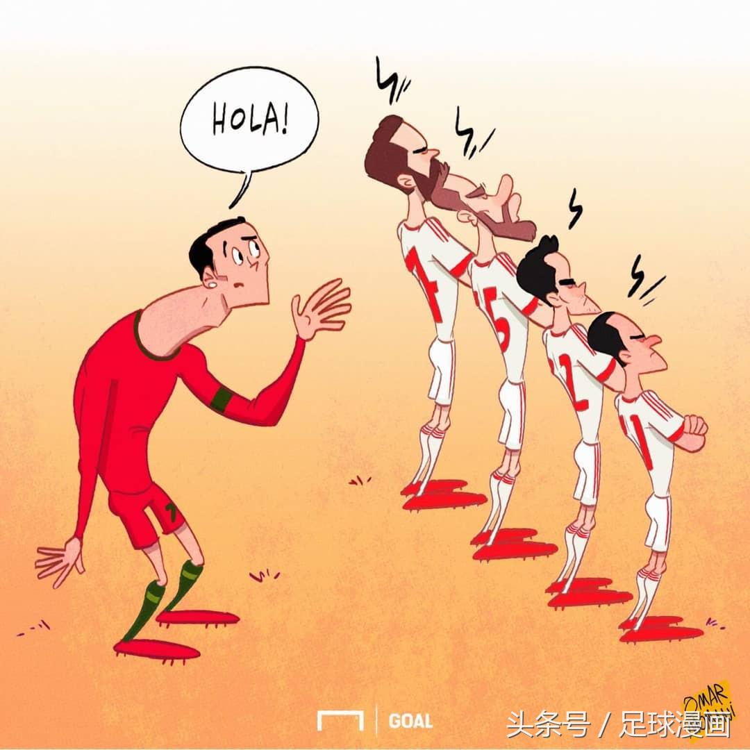 c罗2016年欧洲杯夺冠历程漫画,c罗挥泪告别世界杯漫画