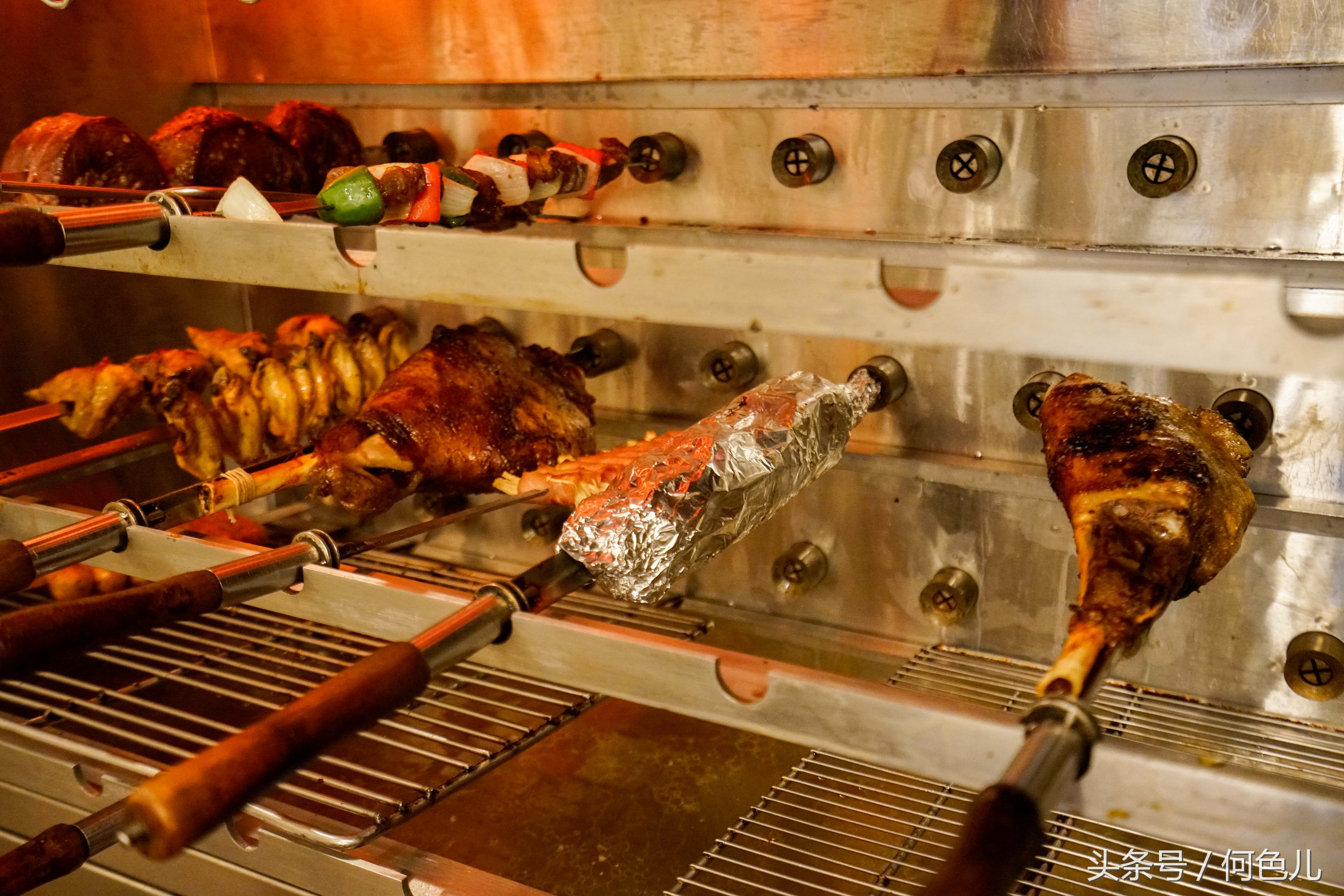 巴西100元烤肉自助餐,巴西最正宗的烤肉自助