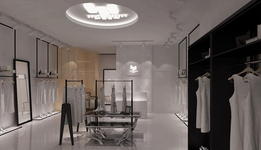 女装服装店衣服怎么挂好看,2021服装店女装装修风格
