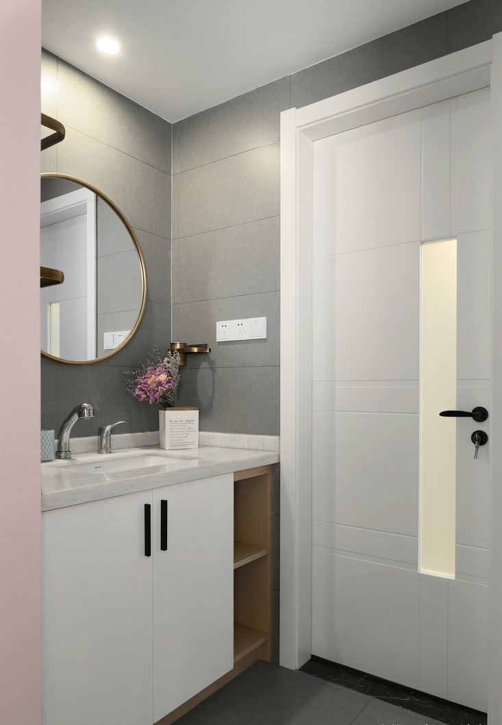 装修不过黑白灰,装修灰白色墙