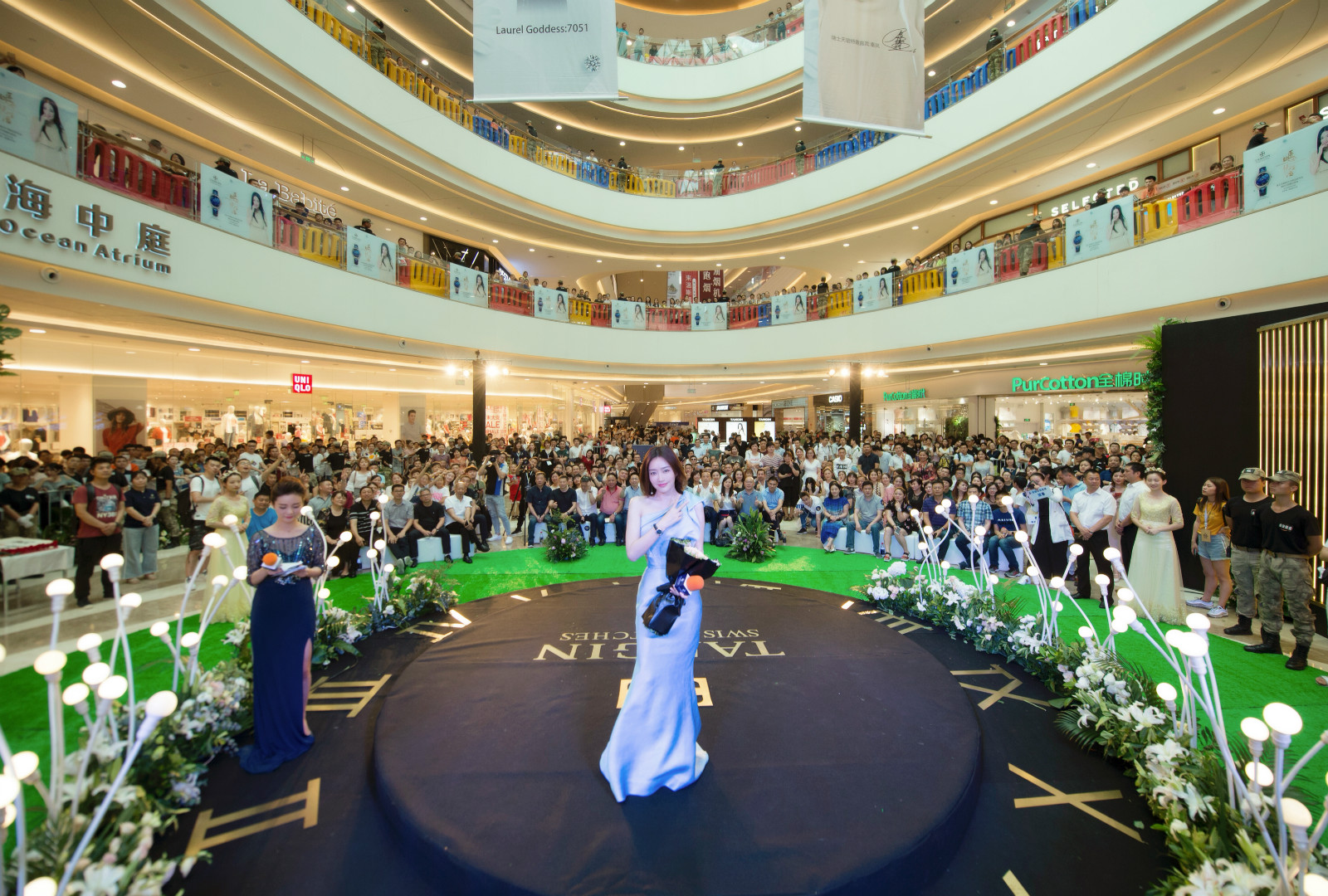 瑞士天珺石英女士腕表,瑞士天珺女表月亮女神