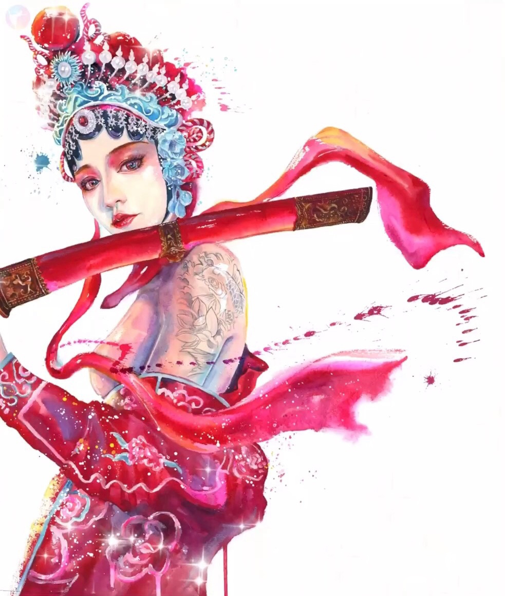 procreate水彩古风教学,水彩的高端配色方法有哪些