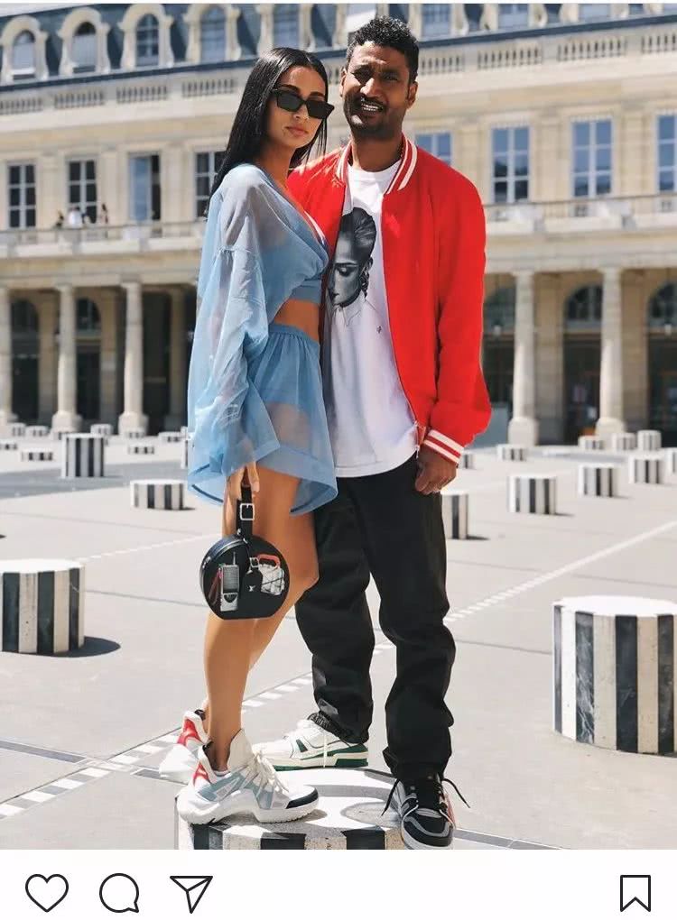 virgil穿黑蝉翼,virgil第一款lv