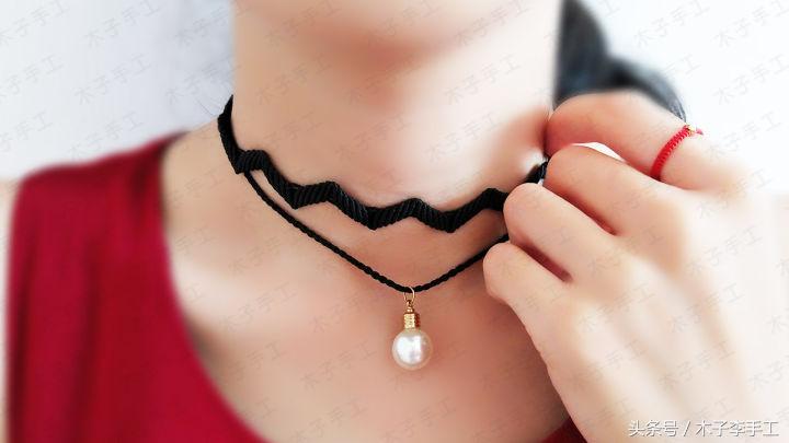 锁骨链编法教程大全,手工编织双层锁骨链绳子教程