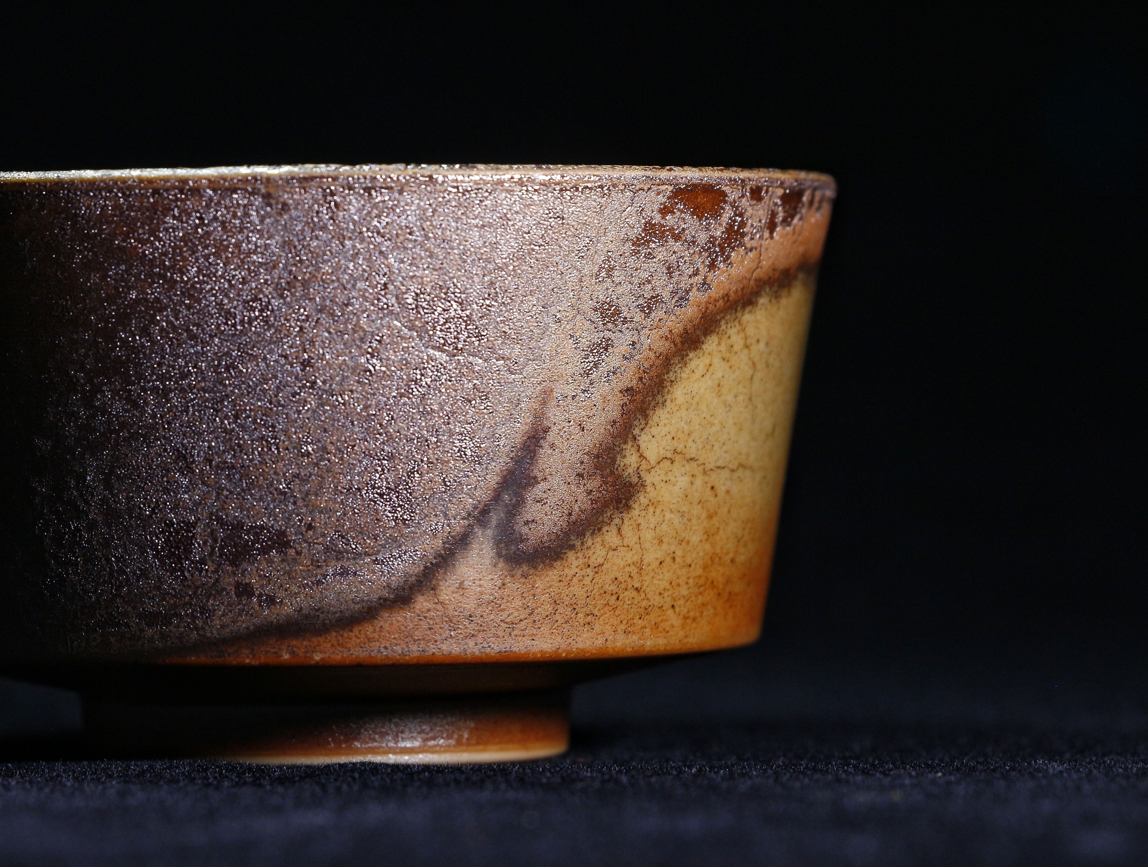 中国茶器美学,高端茶器建盏龙窑柴烧