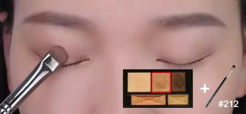 简单四步教你眼影的日常画法,平价又好用的新手眼影画法