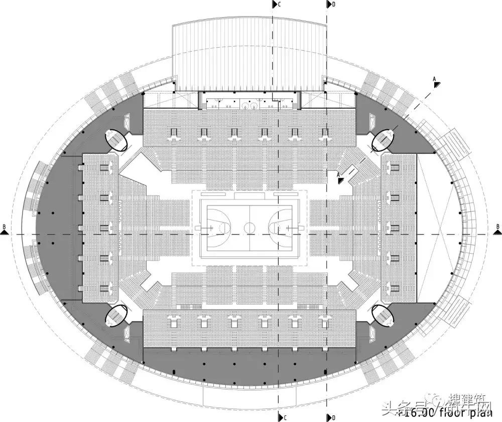 5万座体育场设计,顶级体育场设计