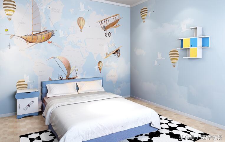 掉灰严重的墙怎么拯救,最实用最大气的卧室背景墙