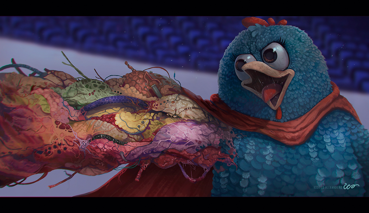 插画procreate水稻,插画procreate饰品书籍