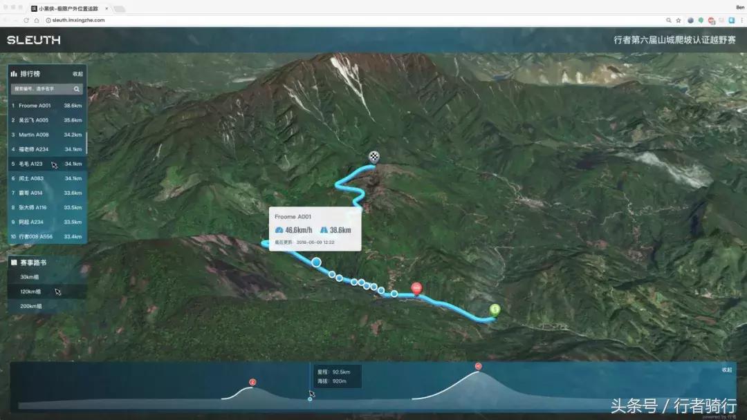行者「小黑侠」功能曝光：极速定位、一键救援、实时直播……
