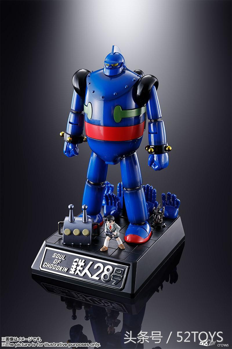 萝卜番的鼻祖BANDAI魂系列铁人28号Tetsujin281963版前瞻