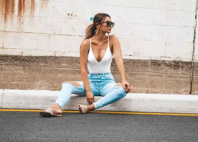 露趾半拖鞋夏日懒人凉拖,无跟洋气时髦拖鞋