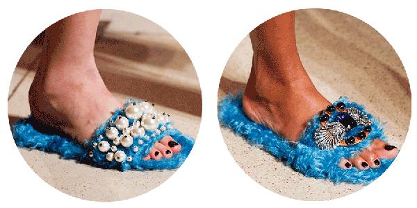 露趾半拖鞋夏日懒人凉拖,无跟洋气时髦拖鞋