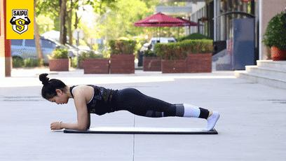 只要练腹肌动作就会练到腹横肌,简单的腹肌马甲线人鱼线训练