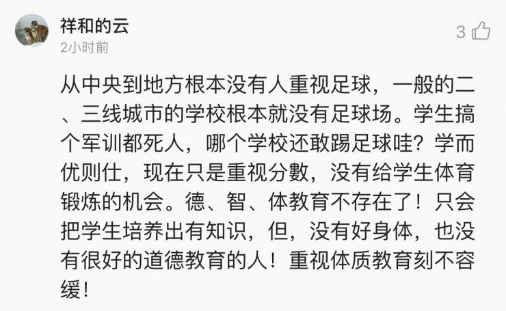 对中国校园足球的看法,对中国校园足球的看法和建议