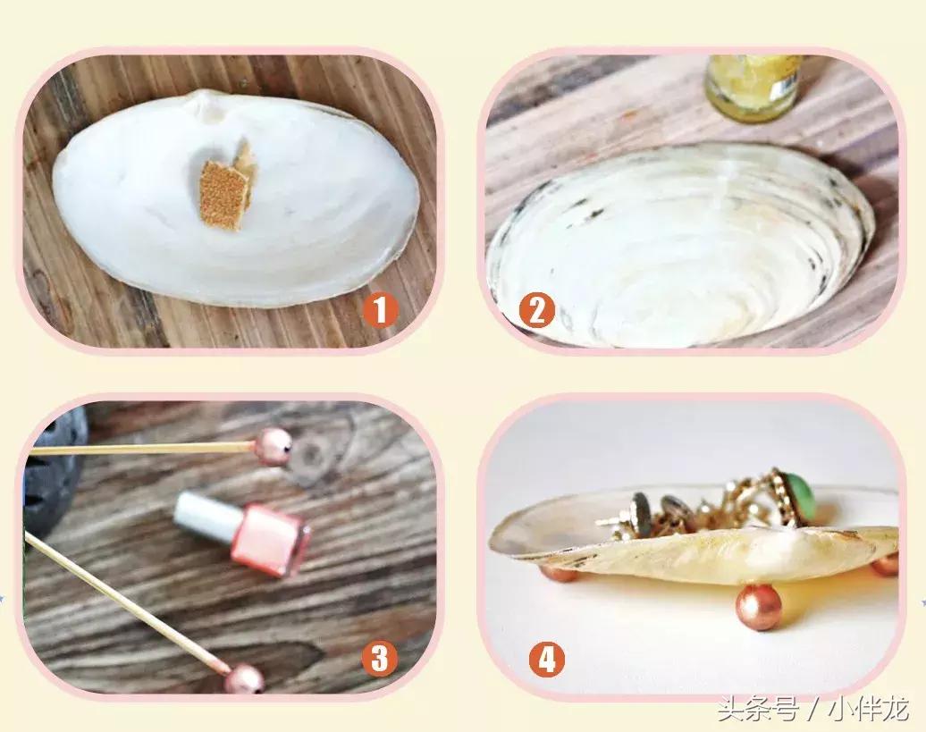 去海边捡的贝壳怎么做,去海边捡贝壳做手工
