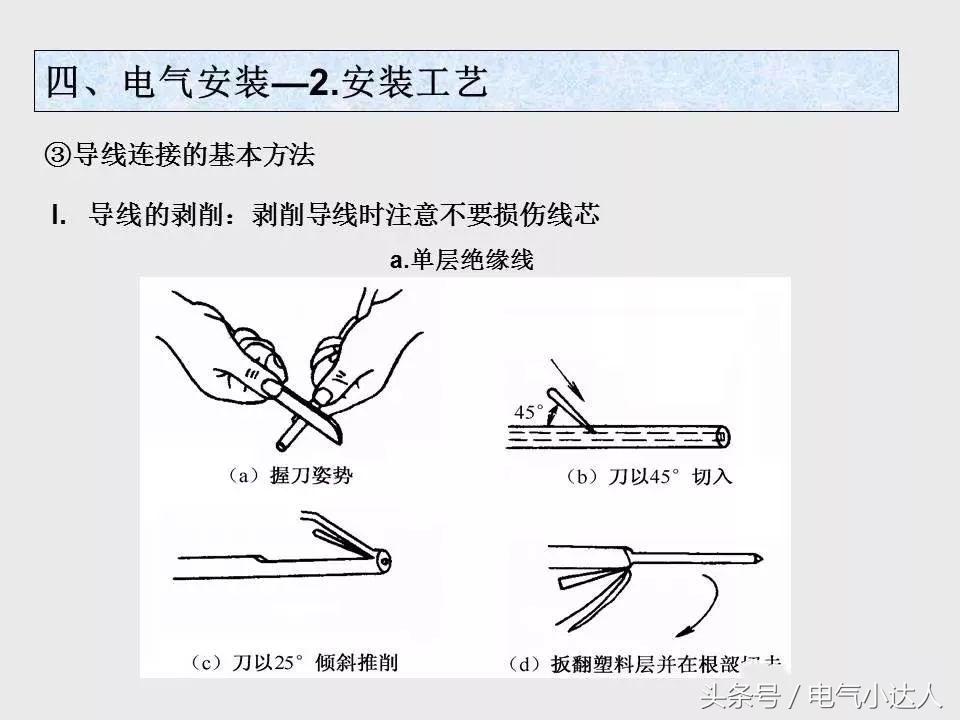电气安装工艺,电气基础知识教学视频