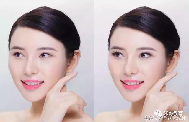 ps做眼睫毛,使用ps将眼睛变大