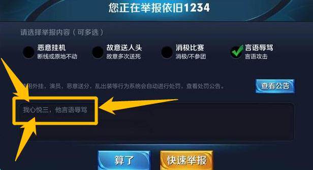 王者荣耀出bug应该怎么举报,王者荣耀为什么别人举报我就成功
