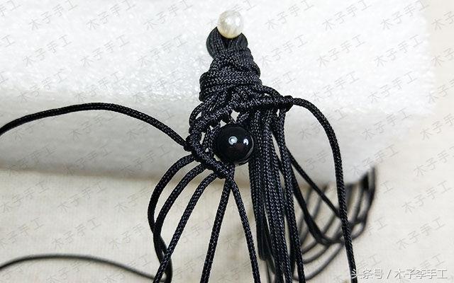 红绳朱砂手链diy手工,diy手链红绳制作教程