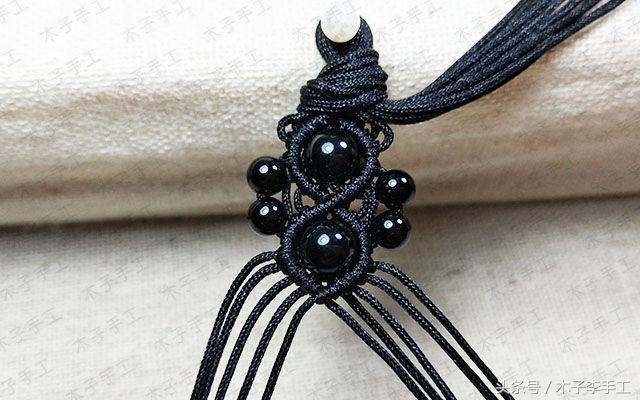 红绳朱砂手链diy手工,diy手链红绳制作教程