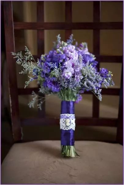 勿忘我花束制作方法超简单,自制勿忘我花束包装教程