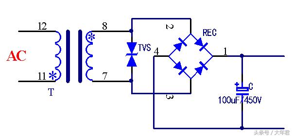 tvs瞬态抑制二极管怎么接线,tvs瞬态抑制二极管型号区别