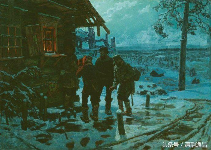 萨维茨基油画欣赏,阿波罗诺维奇萨维茨基