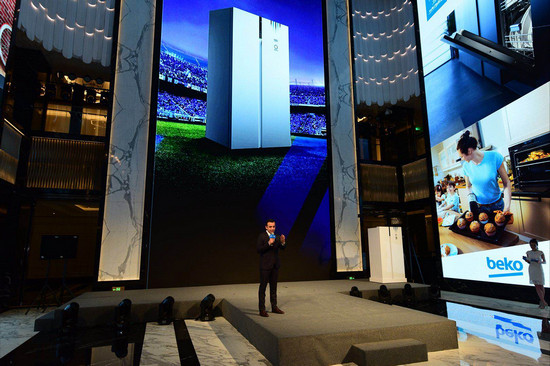 倍科发布国米定制冰箱新品苏宁独得全球销售权！