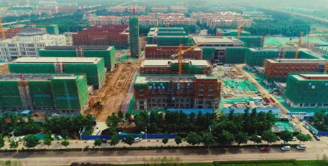 8个月建成！济南大学城实验学校竣工9月份如期开学