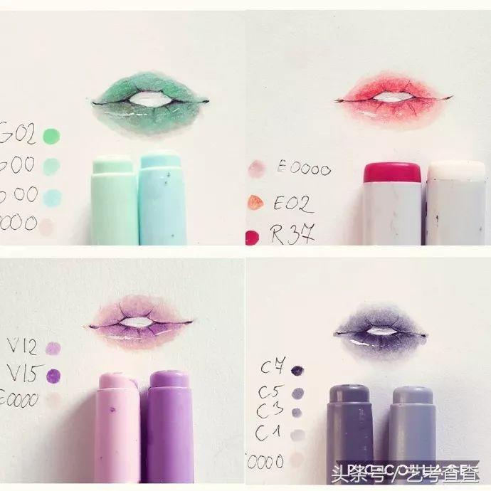 零基础马克笔技法入门大全,马克笔一定要准备的几种颜色