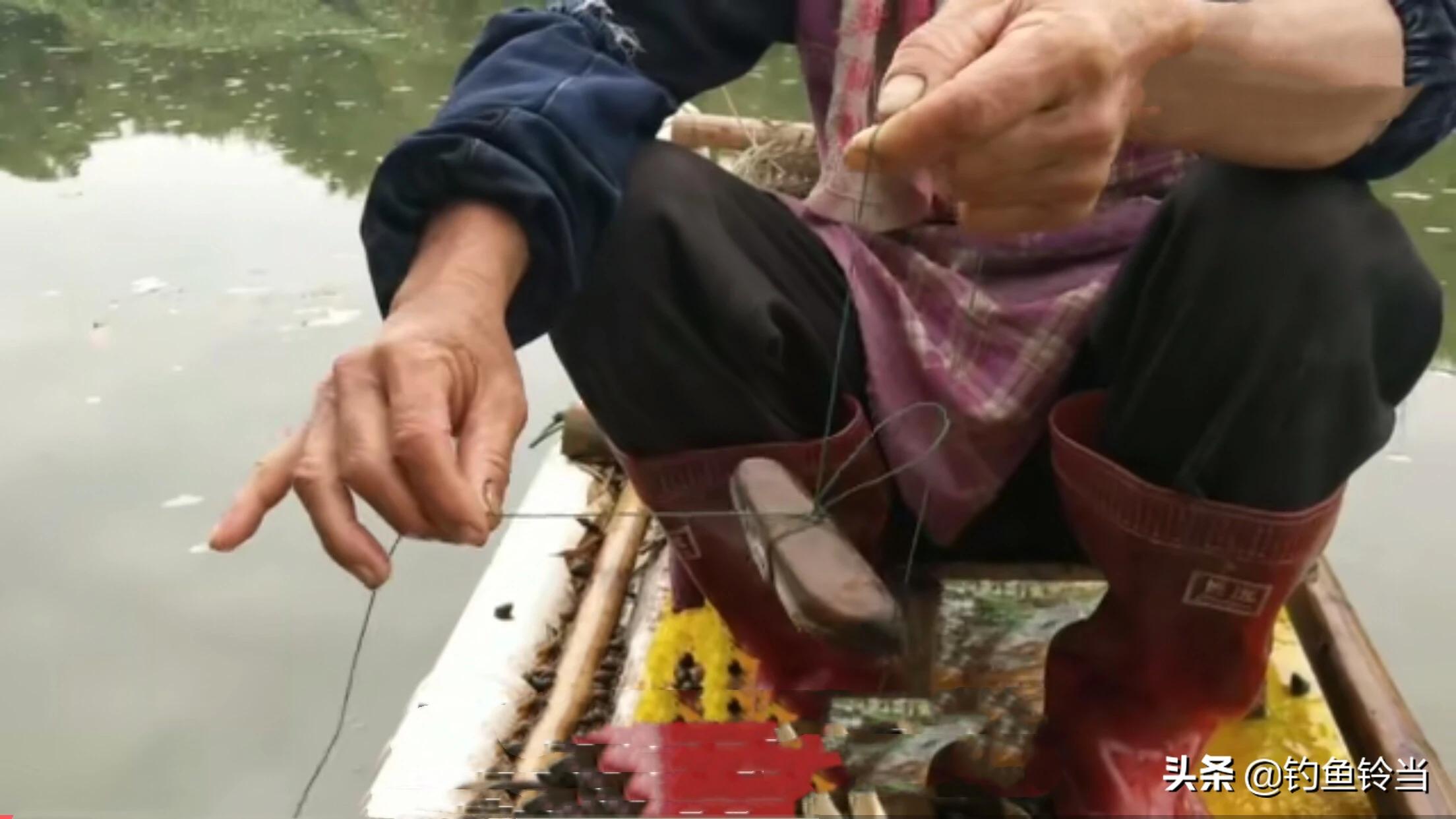 民间改良创意传统钓鱼方法,古老钓鱼方法不用鱼钩