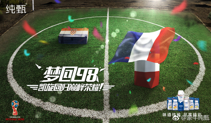 世界杯法国队夺冠,世界杯借势海报