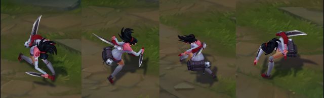 离群之刺腥红之月皮肤展示,离群之刺阿卡丽对应英雄