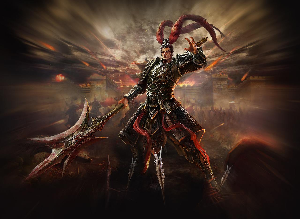 三国武圣关羽实力排行,关羽力敌千钧