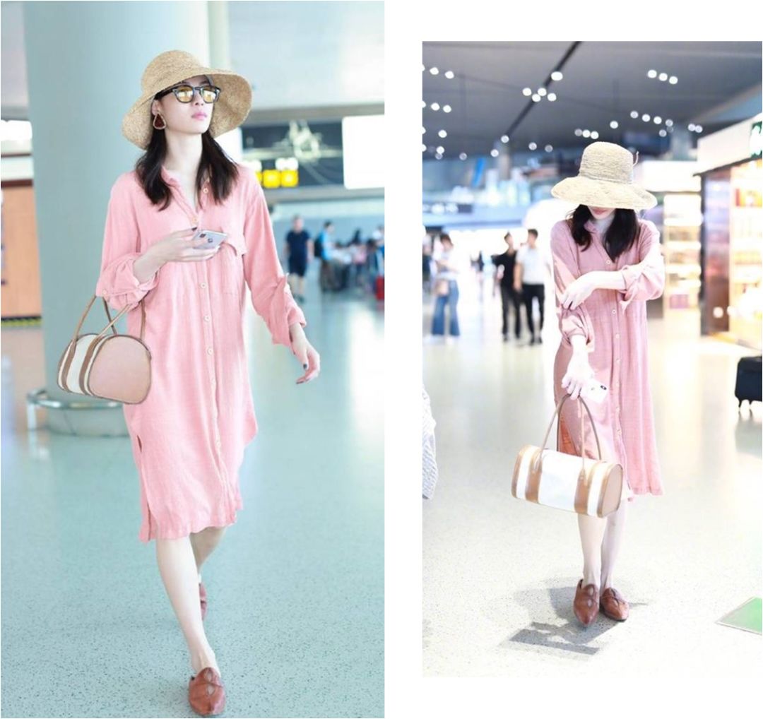 吴昕穿搭羽绒服,吴昕同款法式服装