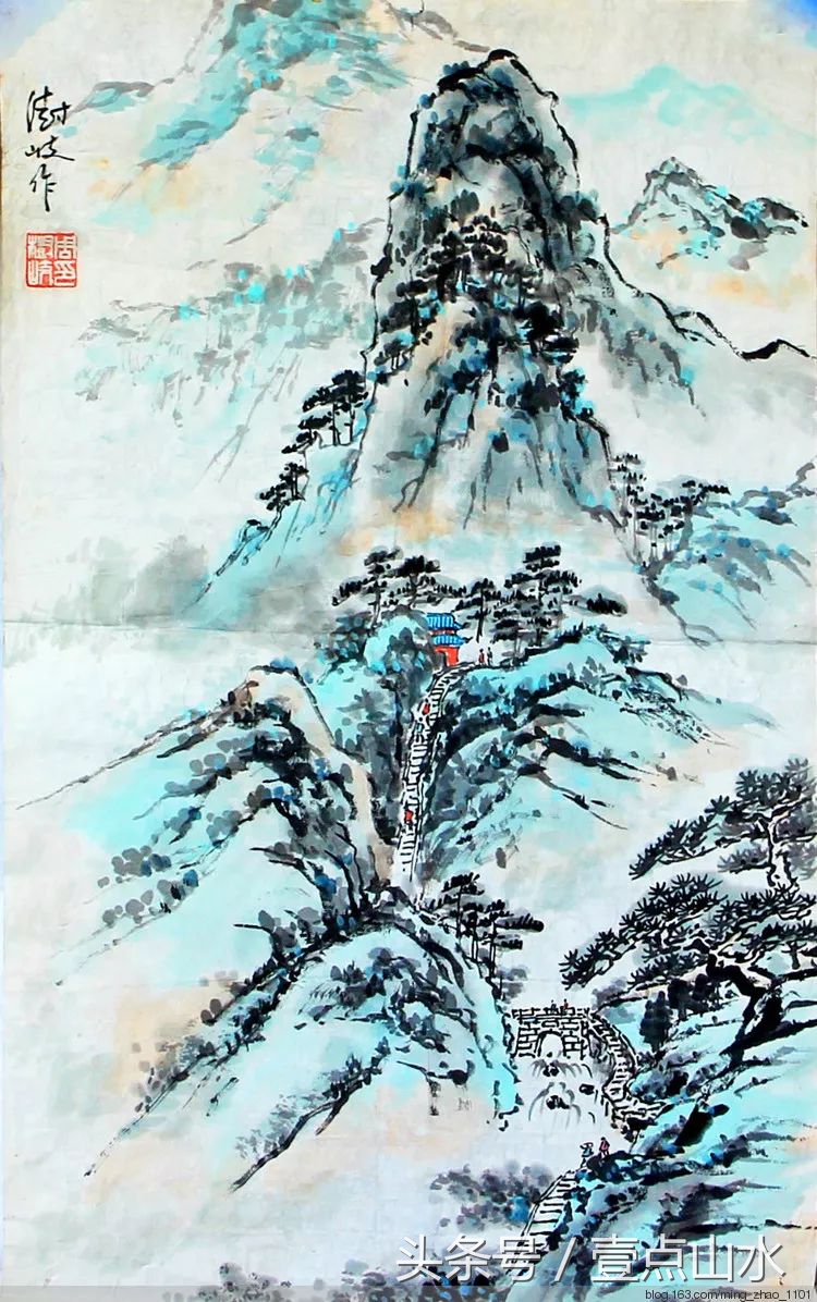 画山水风景画入门教程,山水画入门教程从零开始学国画