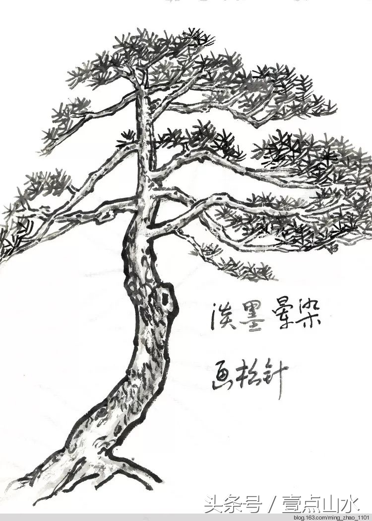 画山水风景画入门教程,山水画入门教程从零开始学国画