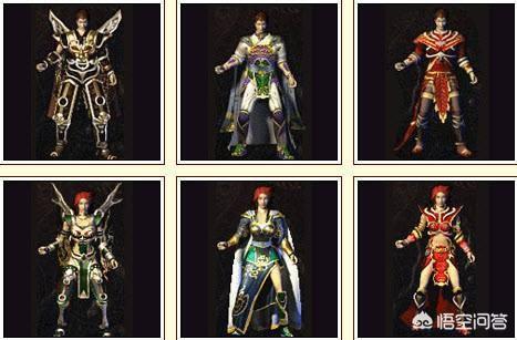 热血传奇六大重甲,热血传奇六大重装男战士