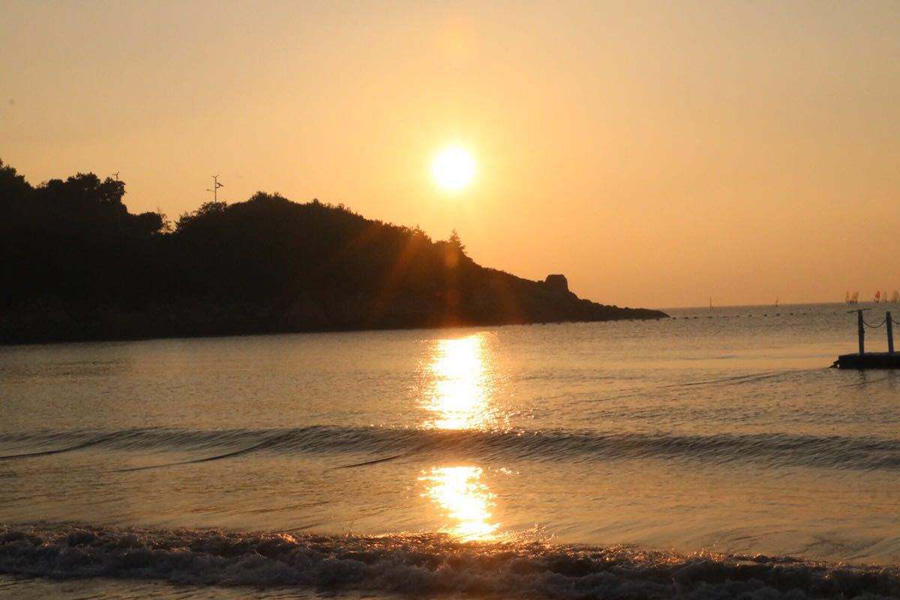 松兰山飞拉达,漫步象山松兰山