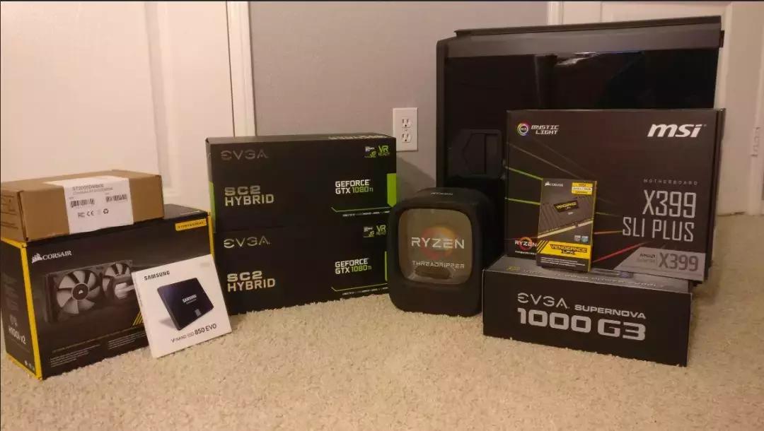 使用AMDCPU,3000美元打造自己的深度学习服务器