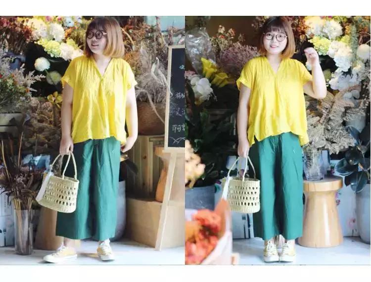 154矮胖妹，首尔之旅凭借6套优衣库被人疯狂搭讪！