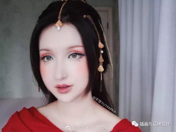 重庆妹子化妆,27岁重庆妹子仿妆蒙娜丽莎