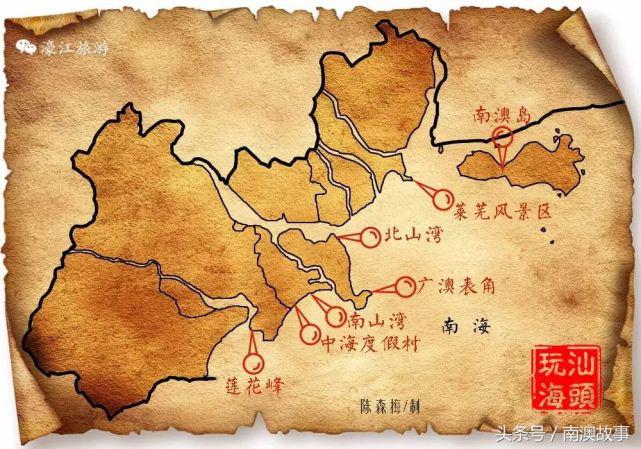 带你去看汕头的海,送你一张图