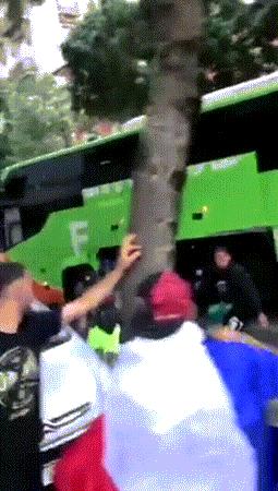 网上热传光天化日抢大巴车行李的视频在法国？被抢的是中国游客？