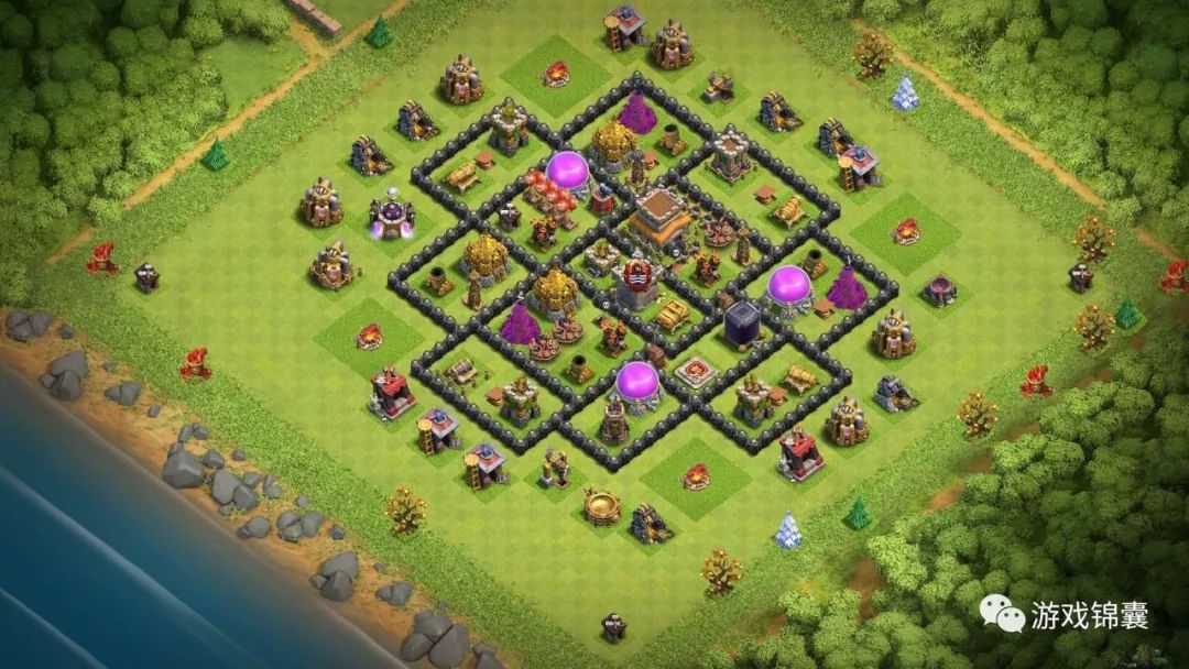 部落冲突6本最强布阵复制,部落冲突6本的最强布阵