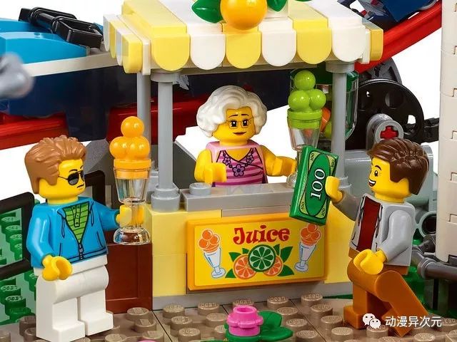 乐高游乐场系列摩天轮三合一,乐高游乐场系列41130